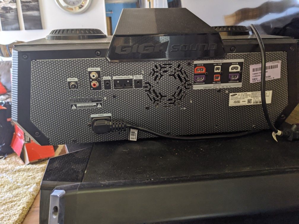 Samsung MXJS9500 Giga Sound System for Sale in Phoenix, AZ