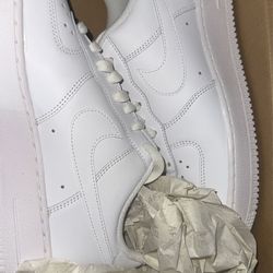 White Air Force 1s