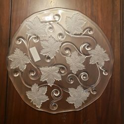 Vintage 14.25" Cake Plate