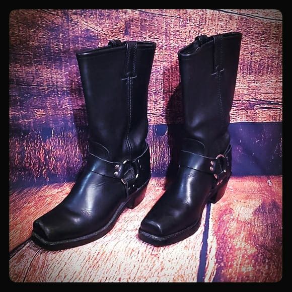 Frye Moto Boots