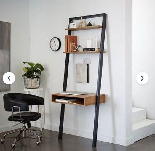 West Elm Ladder Shelf Wall Desk (28'')