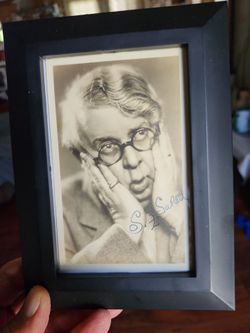 Vintage S. Z. Sakall Autographed Photo