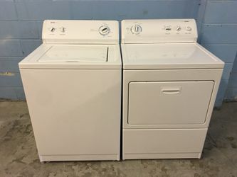 Matching Super Capacity Washer Dryer Pair