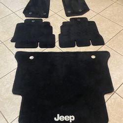 Jeep Wrangler JK 4 Dr Carpet Floor Mats