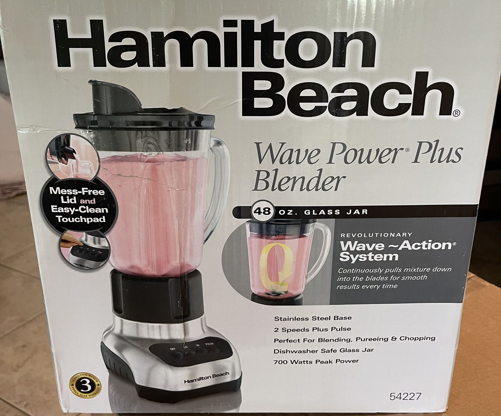 Hamilton Beach Blender-New In Box-$10!
