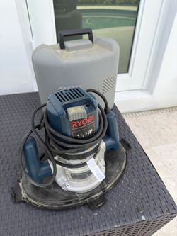 Ryobi R160U 1.5 HP Router – 25k RPM + Case & Tool