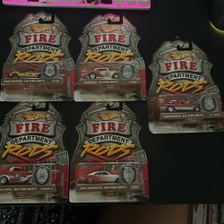 Hot Wheels 2001 Fire Department Rods Series 
