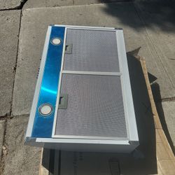 Range Hood 30 inch, 600 CFM Under Cabinet Range Hood with Strong Suction for Duct/Ductless Convertible, Stainless Steel Kitchen Hood with 3 Speed Exha