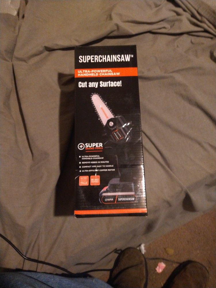 Cordless Chainsaw Supersaw Free Items With Purchase At Full Price