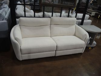Nicoletti High Point Showroom Power Sofa - Ivory | Couch