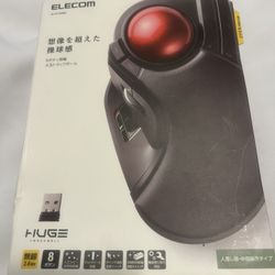 ELECOM HUGE Trackball, 2.4GHz Wireless USB