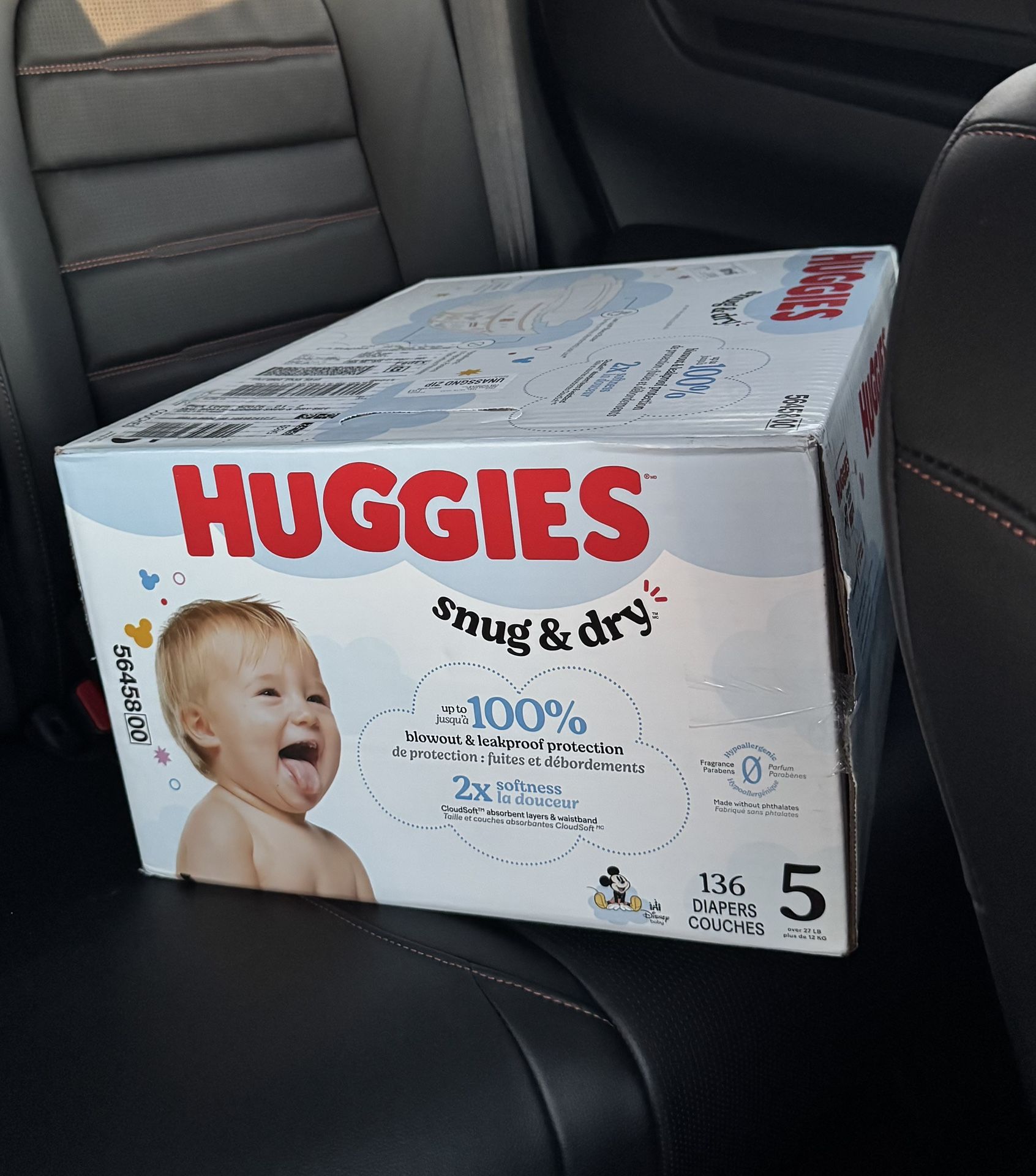 Huggies size 5