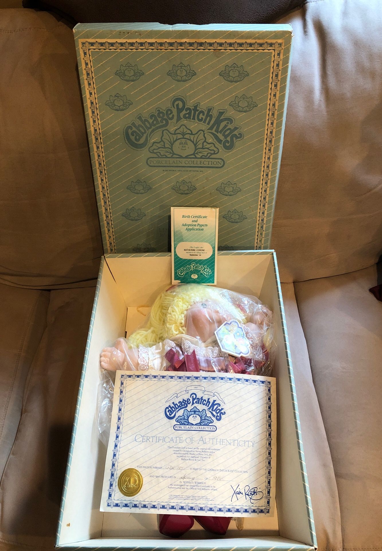 Collectors Cabbage Patch Kids- Porcelain Collection