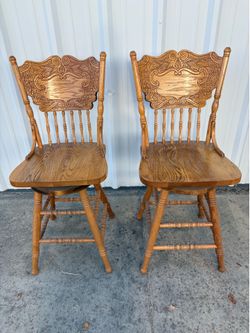 Barstools 2 wooden
