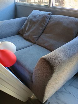 Gray couches