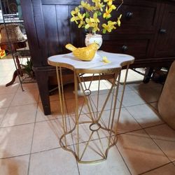 Metal Accent Table 