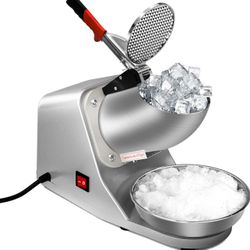 Electric Stainless Steel Ice Shaver Machine Snow Cone Maker