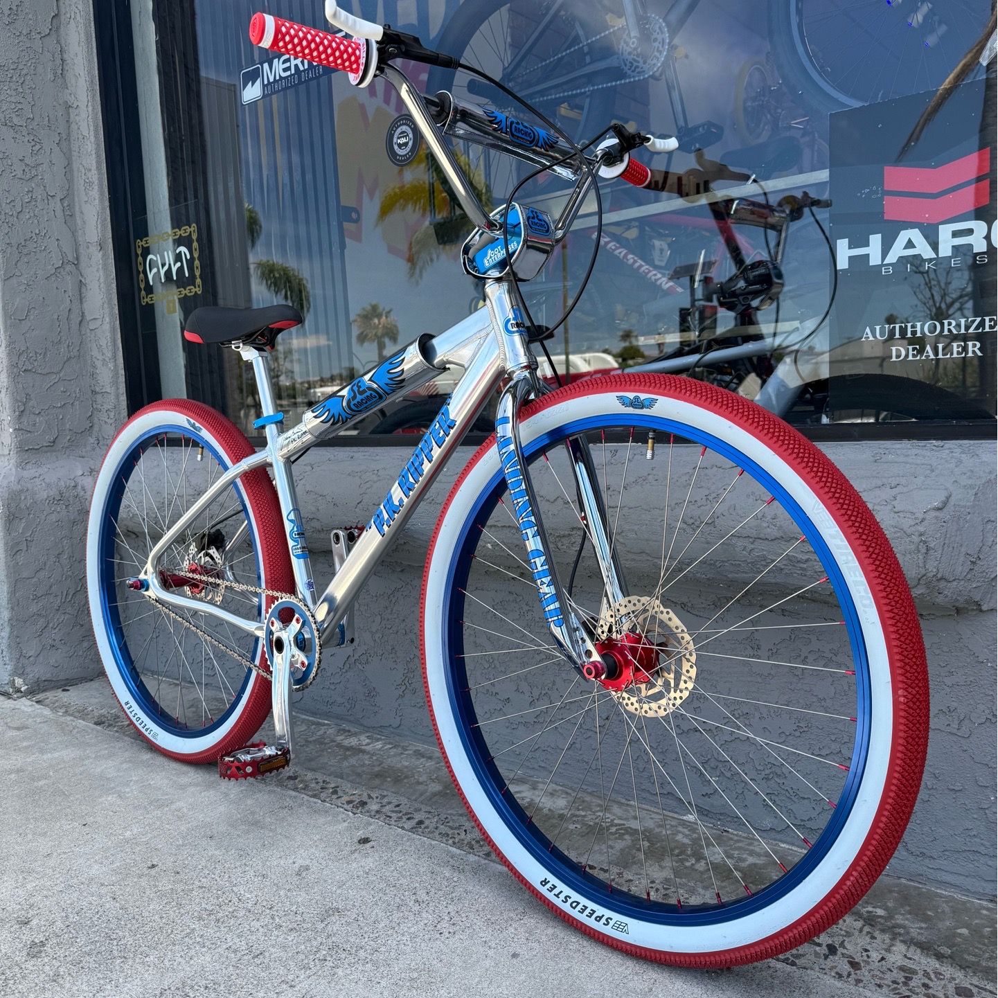 Yellow Bk Ripper NEW PK Ripper Looptail Wheelie BMX Bike Bicycle Hydro Hydraulic ...
