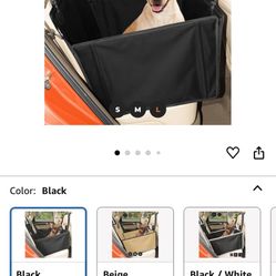 Dog Car Seat 