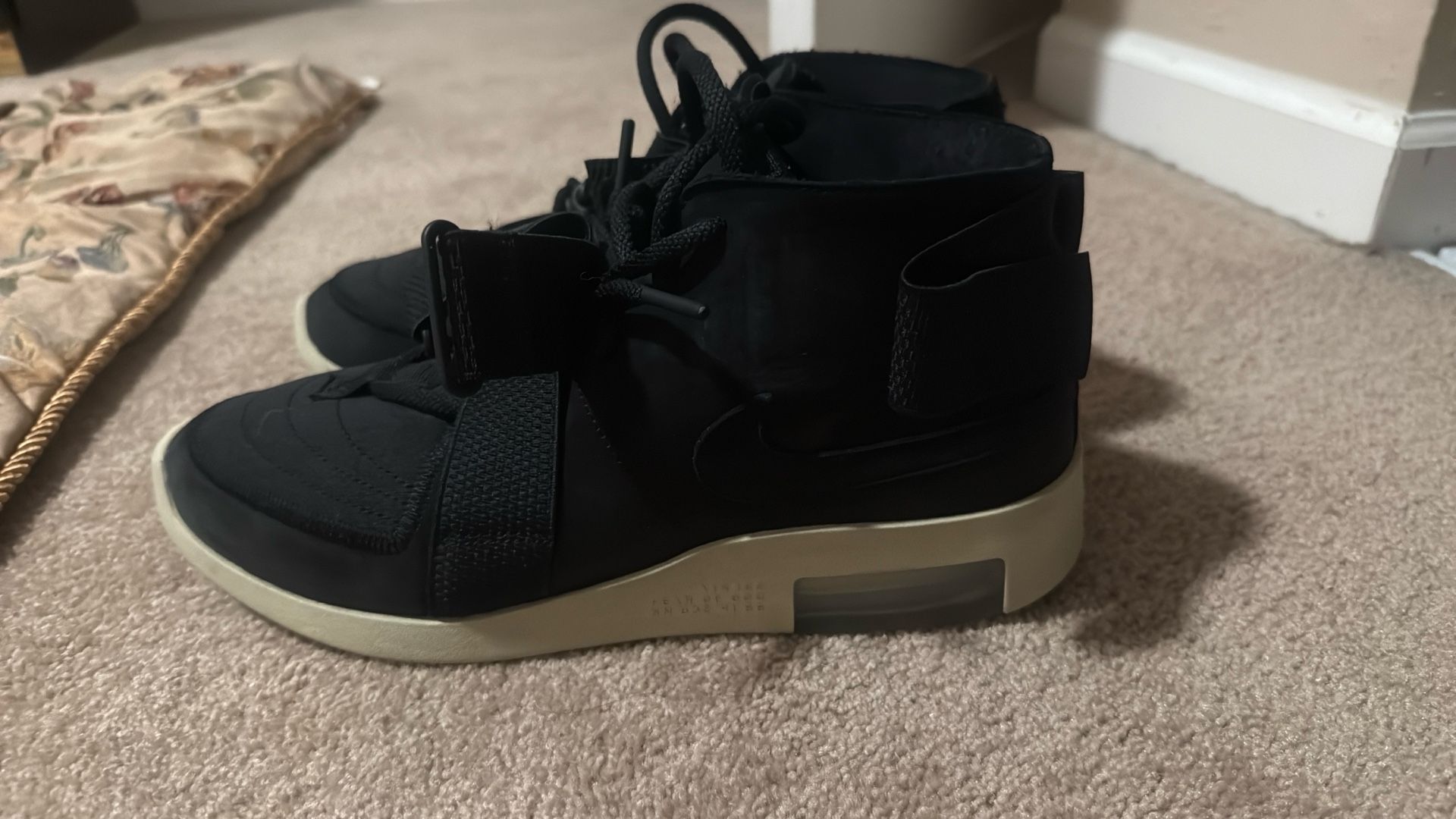 Nike Air Fear Of God One Size 11 1/2 Used, But Still In Wearable