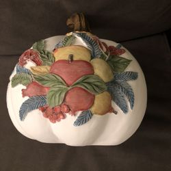 Pumpkin Resin Whitewash 