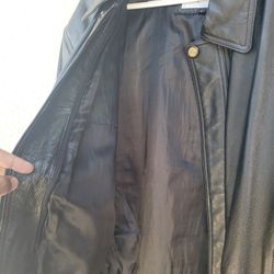 Veriy Nice Leather Jacket Size L For Men