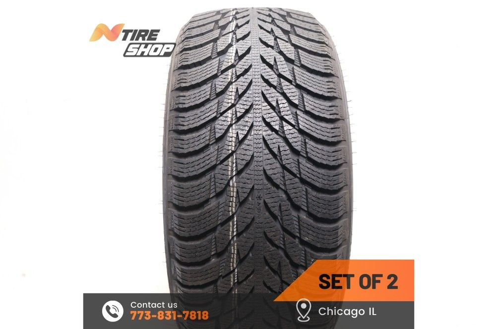 Set of 2 New Winter 225/40R18 92T Nokian Hakkapeliitta R3