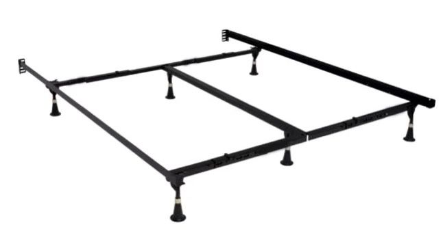 CA King Heavy Duty Bed Frame, with Headboard Brackets