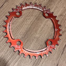 34t snail chain ring 104 bcd