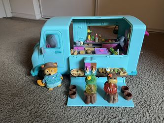 Woodzeez Honeysuckle Sweets & Treats | Toy Food Truck with Accessories