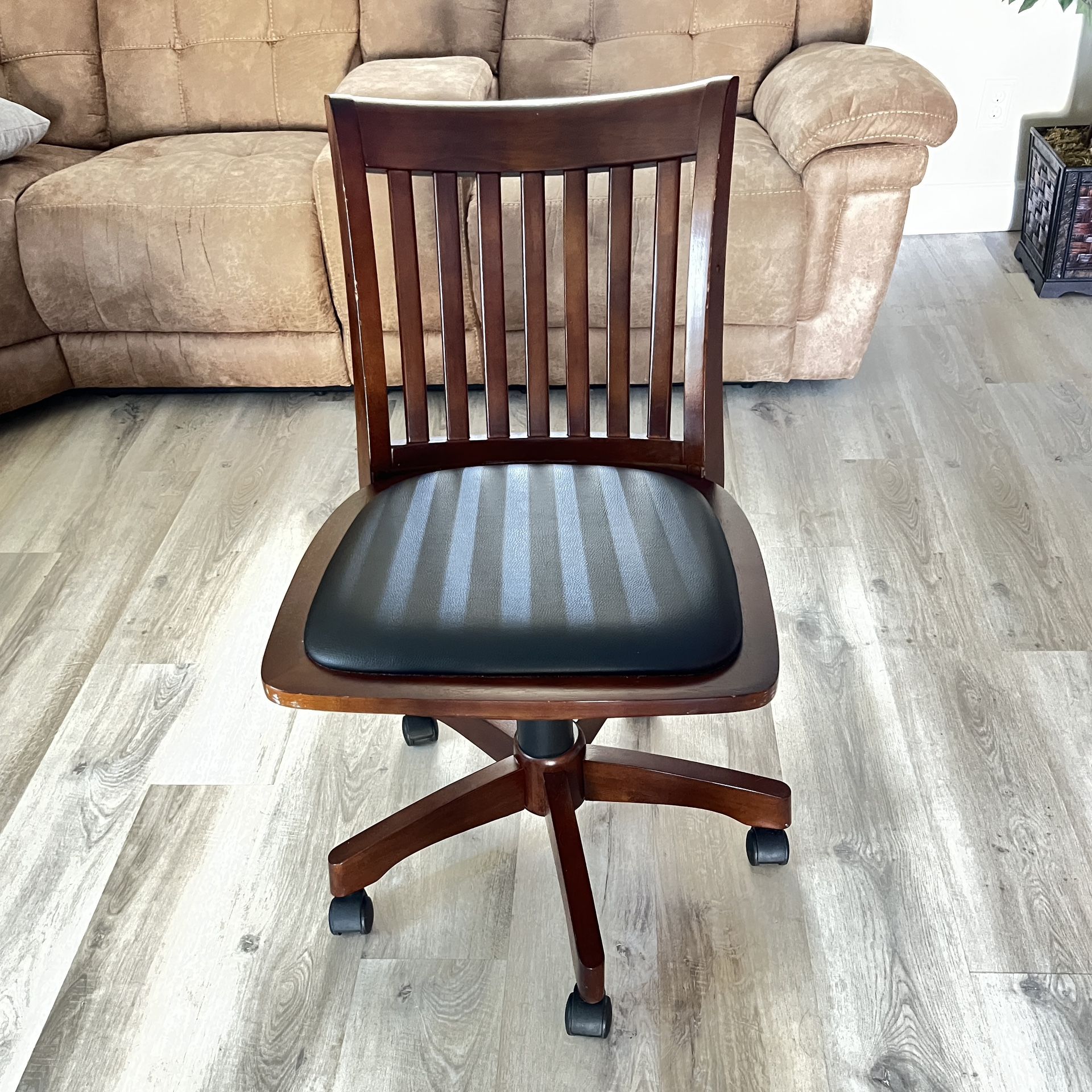 Wooden Computer Chair