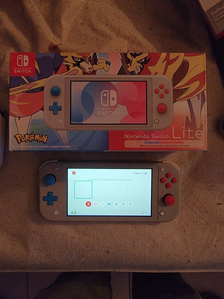 Limited Edition Pokémon Switch Lite With Extras
