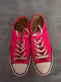 Converse All Star Hot Pink Size 10