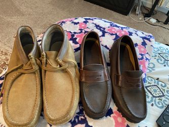 Men’s shoes 10.5 sperry and Clark’s