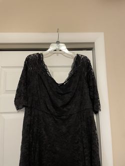 chinese dress ladies Black Lace Sheer Detail Plunge Skater Dress