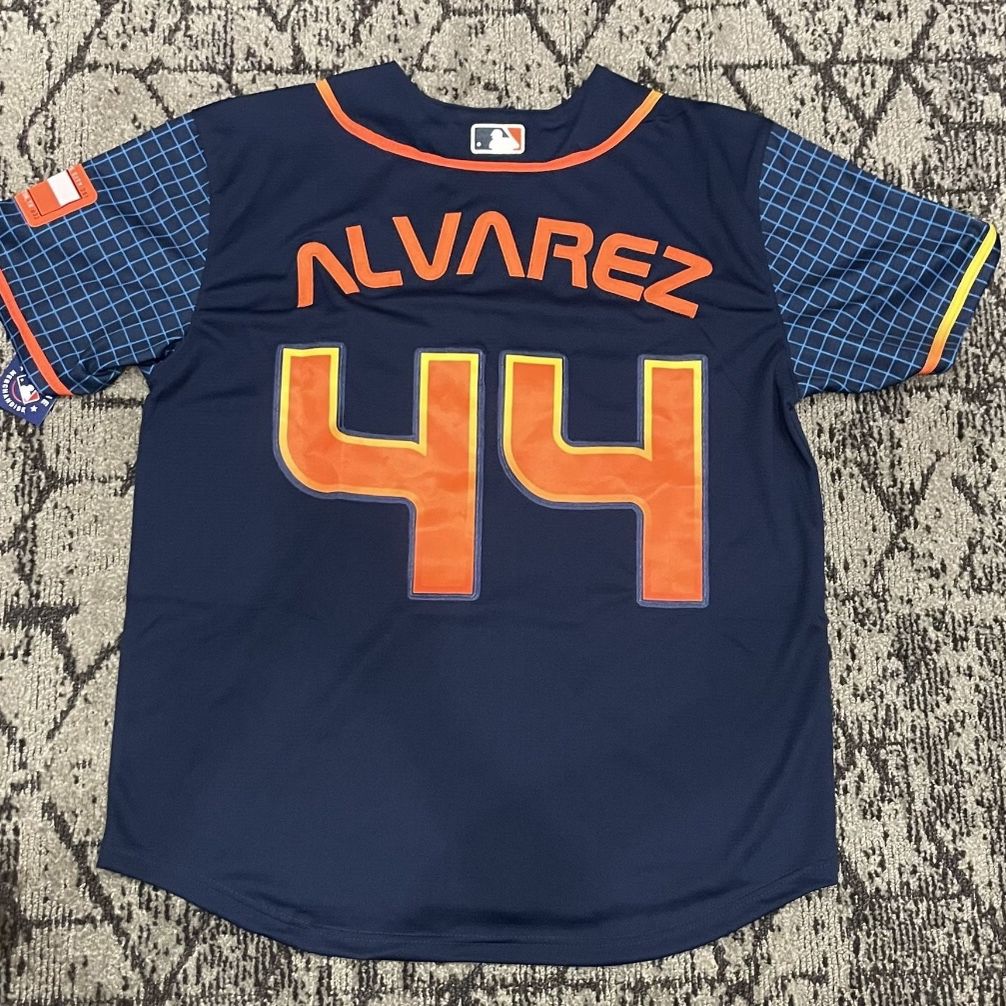 Astros SPACE CITY Jersey Mens Medium #44 Alvarez for Sale in Baytown, TX -  OfferUp