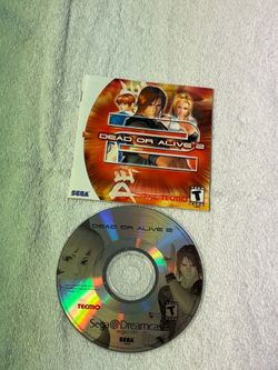 Sega Dreamcast Dead Or Alive 2 game