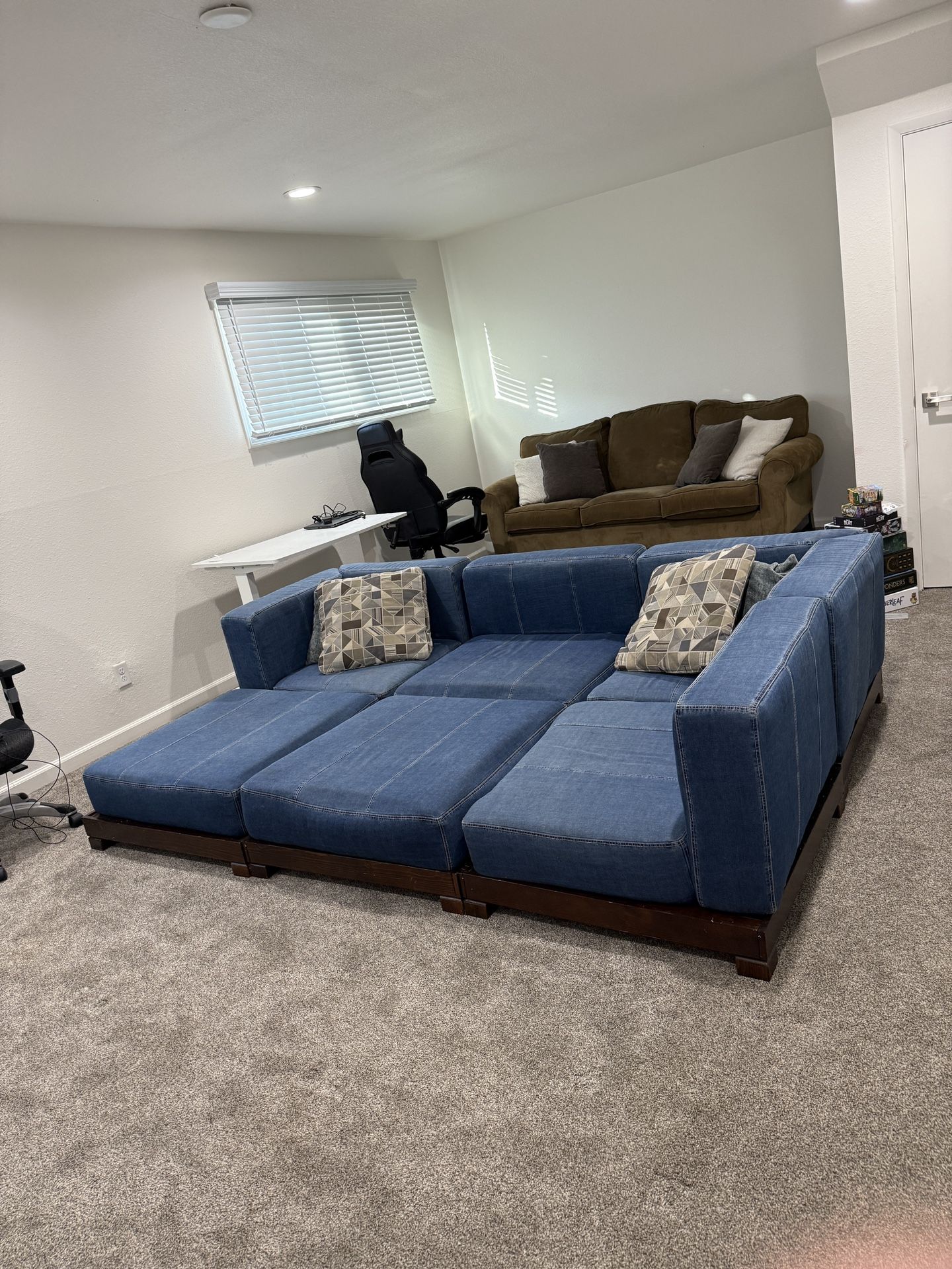 Blue “Denim” Couch