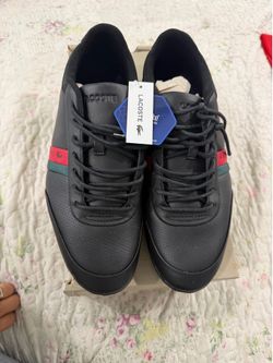 Lacoste Men Sneaker Black Size 11