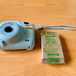 Fujifilm Instax Mini 11 - Blue - Film Not Included