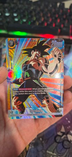 Bardock SR alt one star Holo Dragon Ball Super Card