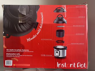 Instant Pot Pro Crisp 8-Quart Air Fryer and Electric Pressure Cooker Combo  with Multicooker Lids