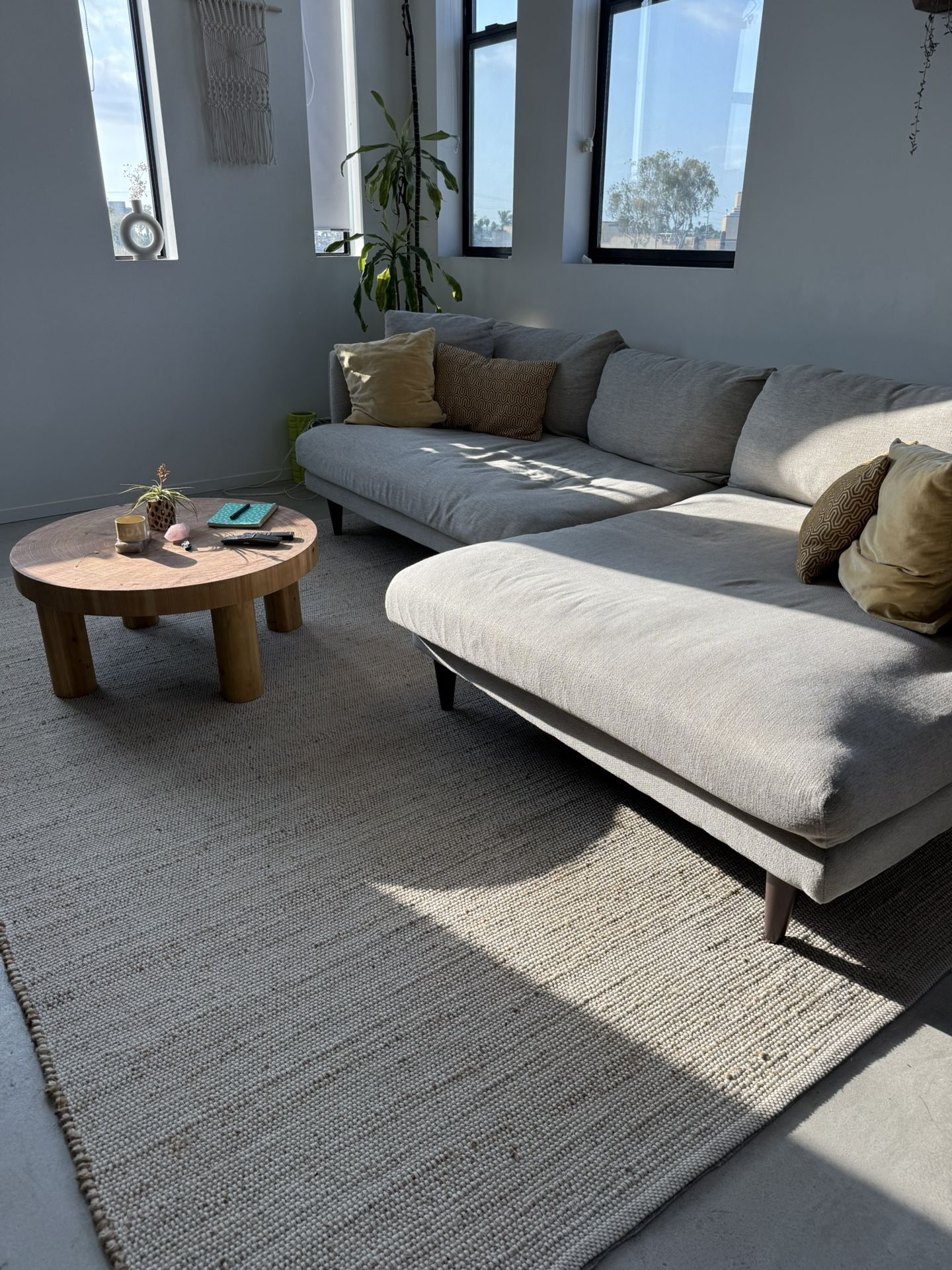 Jute-Blend Rug | Natural - 7' 6" x 9' 6"