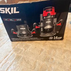SKIL 14 Amp Router – Plunge & Fixed Base