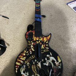 Guitar hero guitar ps3 Motley Crue
