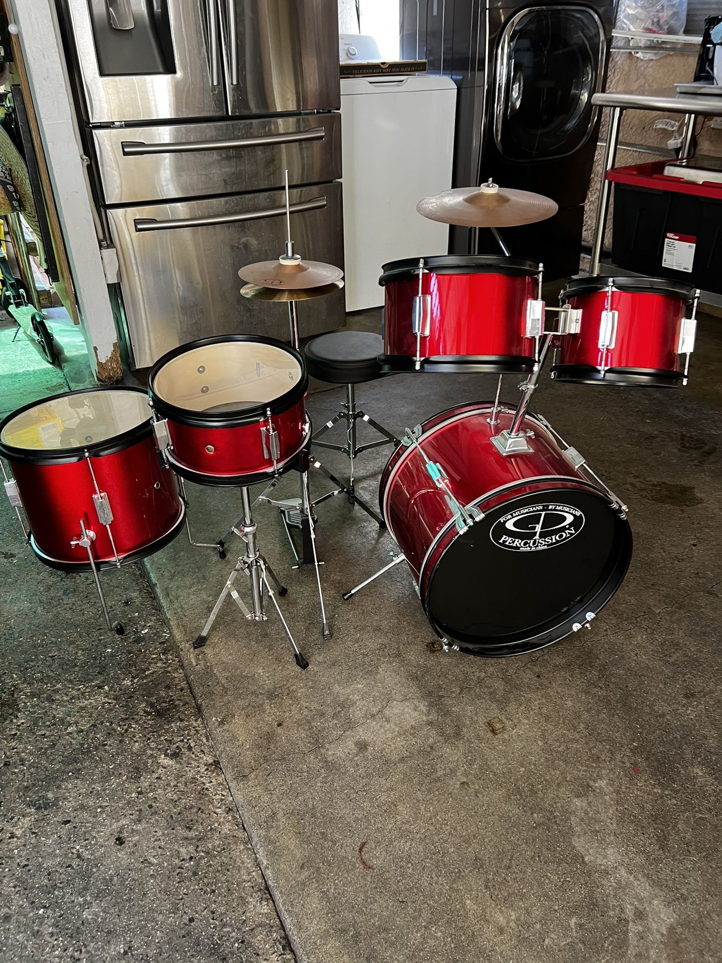 Kids Drum Set Good Condition