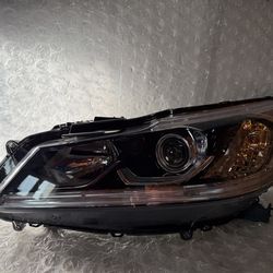 2016 2017 HONDA ACCORD LEFT DRIVER SEDAN HALOGEN LED HEADLIGHT