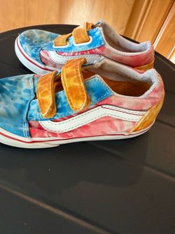 Toddler tie-dye vans size 9