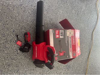 CRAFTSMAN Leaf Blower Brushless RP 20-volt 410-CFM 110-MPH Battery Handheld 4 Ah Battery included