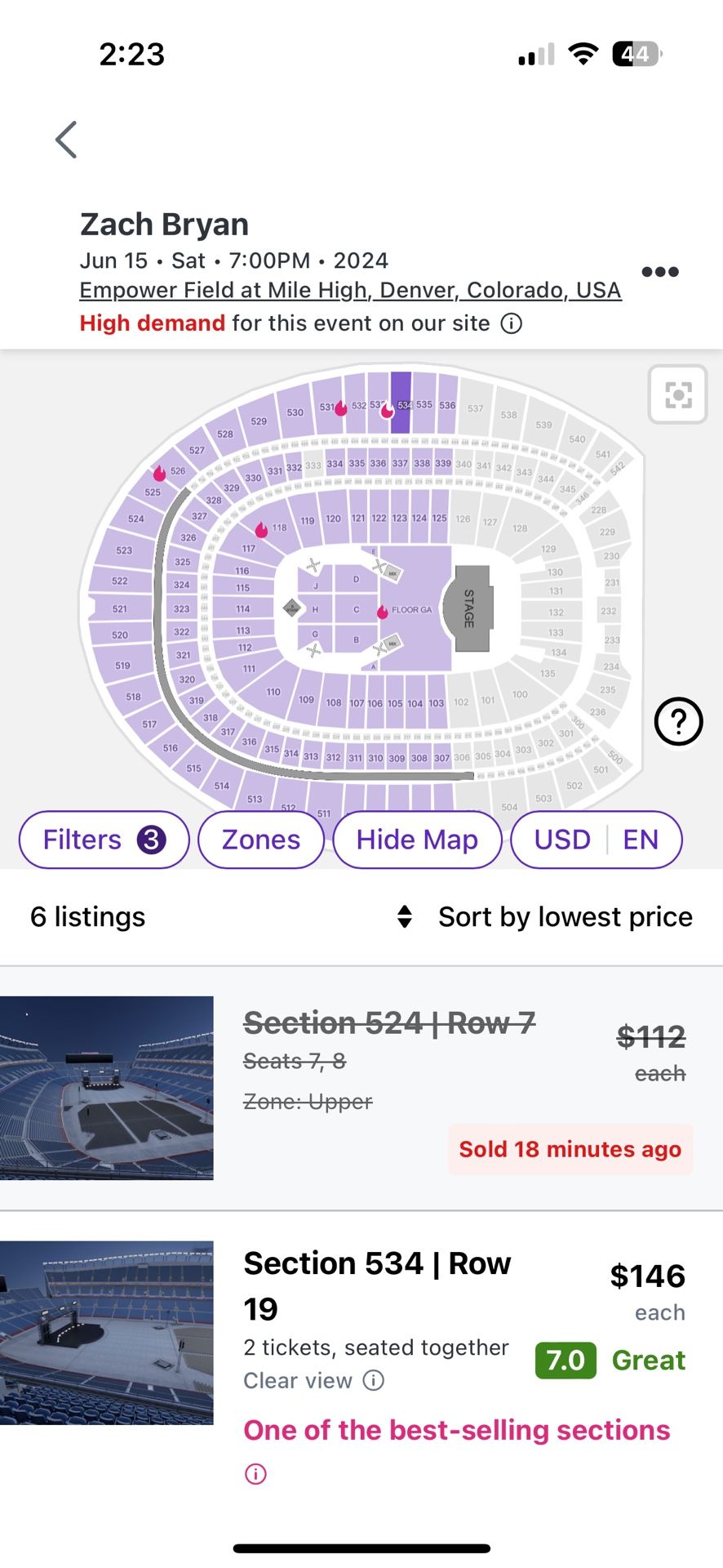 Zach Bryan Denver Tickets